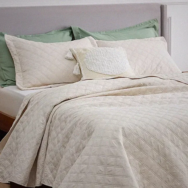 Bedsure | 3Pcs Soft Queen Size Cozy Quilt Bedding Set for Summer