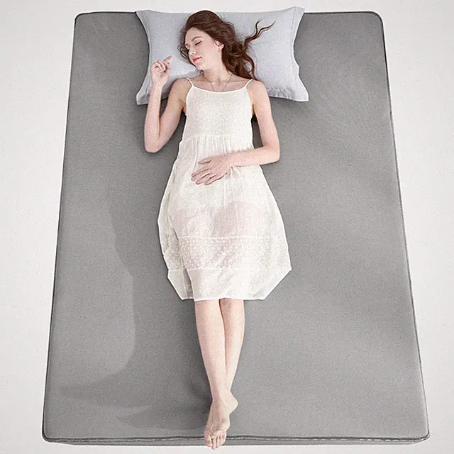 Cooling Thin Mattress Pad, King Size Mattress Topper for Hot Sleepers, Deep P...