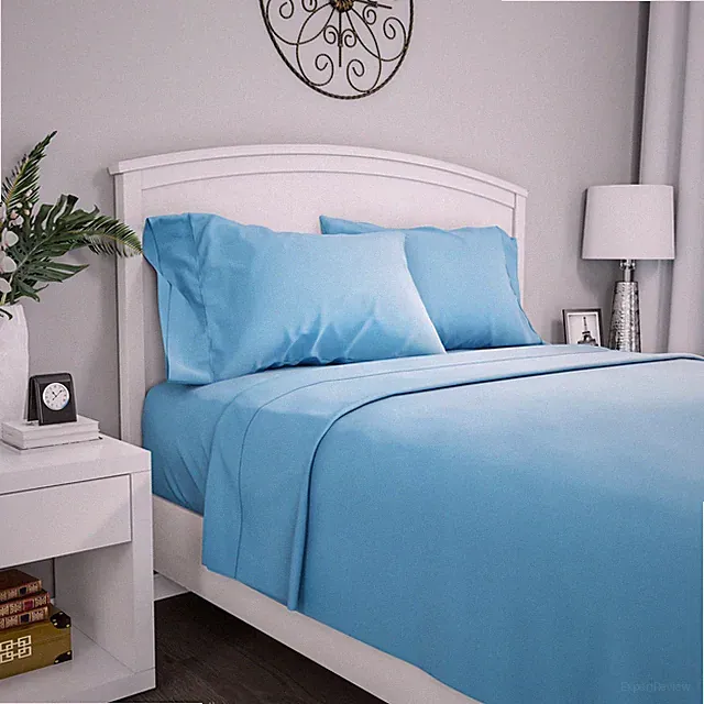 Full Size Microfiber Thin Summer Sheet Set Wrinkle Free