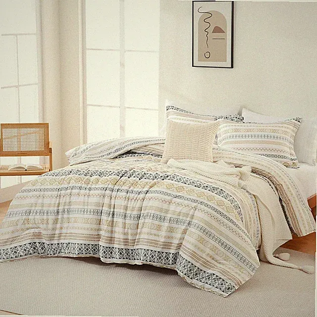 King Size Comforter Set, Cooling Lightweight Summer Bedding Comforter Sets, B...