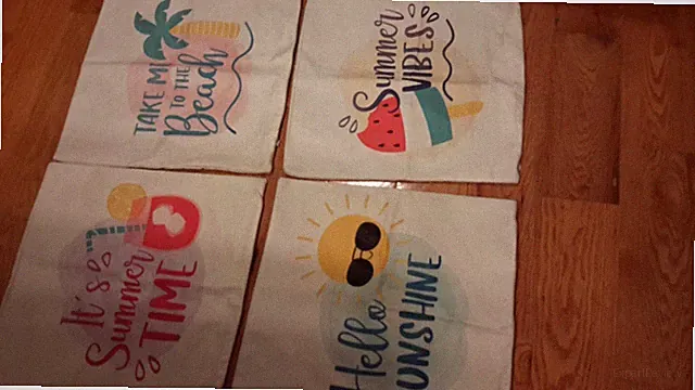 Nice summer furniture pillow cases