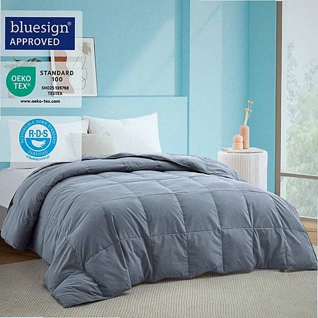 Oversize Summer Cooling Lightweight Down Feather Comforter Hot Sleeper Blanket